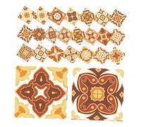 Toyvian Lot De Autocollants Pour Carrelage Mosaïque Stratifié Pour Sol Cuisine Dosseret À Décoller Et À Coller Pour Décoration Murale Style Rétro Autocollants Auto-Adhésifs