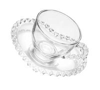 Toyvian Lot de Tasses à Café en Verre Poignées Élégantes, Design Simple et Lignes Belles, Adaptées pour Maison et Café, pour Thé et Chocolat Chaud