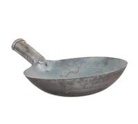 Toyvian Louche à Eau en Fer Solide pour Jardinage, Écope Longue Épaissie 20 Cm, Pelle à Eau De Jardin Multifonction pour Nettoyage, Usage Extérieur Agriculture Et Arrosage