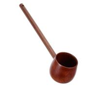 Toyvian Louche à Long Manche en Bois D’acacia Naturel, Pelle à Eau pour Cérémonie du Thé et Jardinage, Ustensile Cuisine Artisanal Léger et Résistant, pour Verser Thé, Soupe et Eau, Usage