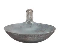 Toyvian Louche en Fer Argentée Robuste Prise Confortable pour Arrosage et Nettoyage Jardin, Outil Fiable pour Pelle à Eau et Accessoires Jardin Extérieur