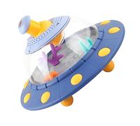 Toyvian Loupe Baril D'observation Miroir Grossissant Jouets Seau D'observation d'enfant Outils D'exploration en Plein Air Éducatif Scientifique Plastique Blue