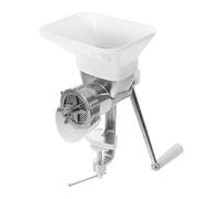 Toyvian Machine à Granulés Manuelle en Fer et Plastique Argentée Contrôle Précis du Diamètre des Granulés 2,5mm Portable pour Volailles pour Poulaillers et Arrière-Cours