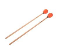 Toyvian Maillets de Marimba Bois Érable avec Têtes Laine Maillets de Percussion Doux et Polyvalents pour Xylophone et Instruments de Percussion Paire à pour Musiciens et Étudiants