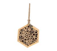 Toyvian Maison à Insectes Naturel Multifonctionnelle pour Abeilles et Abri de pour Pollinisateurs et Nourrisseur Oiseaux