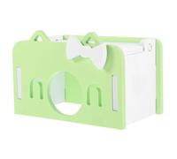 Toyvian Maisonnette pour Hamster Et Cobaye Abri De Cage Facile à Nettoyer Refuge Confortable Et Discret pour Petits Animaux