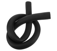 Toyvian Manchon Isolant en Mousse Noire pour Tuyau Protection L'eau et Isolation Thermique, Auto-adhésif, Fendu pour Installation Facile, pour Chauffage et Climatisation