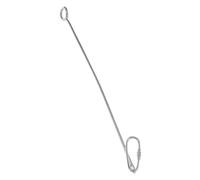 Toyvian Mangeoire Cage Perroquet Suspendue Inoxydable Alimentaire Support Brochette Fruits Légumes pour Oiseaux Pouraging Durable et Décoratif pour Jardin Patio