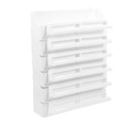 Toyvian Mangeoire pour Cage à Oiseaux 6 Pièces Polypropylène avec Distributeur d'eau Et Bol d'alimentation pour Perroquets Et Pigeons Usage Intérieur Stable Et Démontable