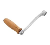 Toyvian Manivelle de à Viande Manuel en Bois et Fer pour Usage Domestique Design Élégant, Compacte et Facile à Installer pour Moulinette à Viande