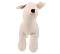 Toyvian Mannequin De Chien PU Cuir Flexible pour De Vêtements Canins Modèle Debout pour Boutiques Animaux Et Affichage Accessoires pour Chiens