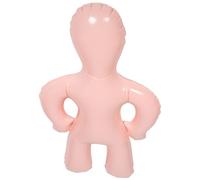 Toyvian Mannequin Gonflable Beige en Pvc Design Réaliste pour Décoration Halloween, Accessoire Gonflable pour Événements à Thème et Occasions de Farces
