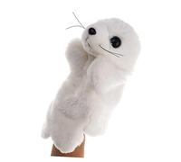 Toyvian Marionnette à Main Lionceau de Mer en Peluche Jouet Interactif pour Garçon et Filles Favorise L'Imagination Communication pour Jeux de Rôle et Histoires en Famille