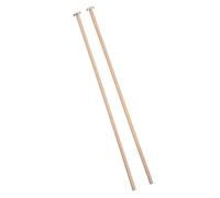 Toyvian Marteau professionnel en aluminium bâtons de percussion pour xylophone tête métallique Glockenspiel Stick maillet en métal maillets xylophones bois Kaki