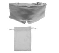 Toyvian Masque de Sommeil en Soie Imitatif Bruit, Bandeau Ajustable et Bouchons D'oreille, Léger et Respirant pour Siestes et Voyages