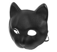 Toyvian Masque Demi-visage Panthère Noire en Eva Confortable et Polyvalent pour Soirées Costumées et Mascarades Design Mystérieux et Séduisant