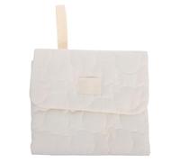 Toyvian Matelas Imperméable Pliable en Coton Blanc Motif Ours Matelas Portable pour Nourrisson Alèse Imperméable Réutilisable pour Voyages et Courts Séjours