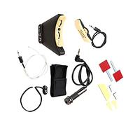 Toyvian Micro pour Guitare Acoustique Multifonction, Capteur De Rosace en Fer Compact Et Léger, Pièce De Rechange Pratique pour Guitare Folk, Installation Rapide Dommage, pour Usage Musical