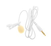 Toyvian Microphone Cravate Portable pour Smartphone Mini Micro à Clip Omnidirectionnel pour Enregistrement Vidéo Enseignement et Réunions Utilisation Facile avec Prise Jack Téléphone