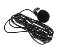 Toyvian Microphone D'instrument à Pince, Microphone D'instrument Noir en Abs, Capture Précise du Son, Câble 1,5m, pour Flûte et Ocarina, Grandes Scènes et Prestations Spécialisées