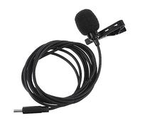 Toyvian Microphone Lavalier Type-c Professionnel à Clip pour Téléphone Microphone Cravate Omnidirectionnel Bruit Et Connectivité Play