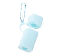 Toyvian Mini Boîte à Rouge à Lèvres en Silicone Trousse de Rangement Compacte à Compartiments Indépendants pour Soin des Lèvres et Gloss Voyage Pratique