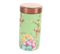 Toyvian Mini Boîte à Thé Étanche Aluminium Émaillé Pot de Rangement Portable Hermétique et Résistant pour Infusions Fruits Secs et Cadeaux