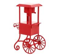 Toyvian Mini Machine à Pop-corn Vintage pour Table Décor Cinéma Nostalgique Snack Sucré et Sucettes Appareil Compact Portable pour Maison et Événements