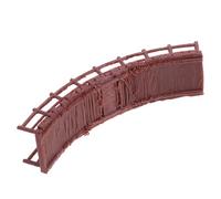 Toyvian Mini Pont en Arche Chinois Miniature, Figurine Décorative pour Bonsaï et Jardin Zen, Sculpture en Matériau Solide, Ornement Micro-Paysage, Décoration Maison de Poupée, Accessoire