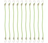Toyvian Mini Sangles Élastiques avec Crochets en Zinc Coloré pour Bagages Lot de 10 Design Extensible Haute Résistance pour Valises et Vélos en Voyage ou Camping