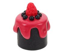 Toyvian Miniature Cake Model Realistic Artificial Dessert Ornament for Dollhouse Bakery Scene Decoration and DIY Craft Enthusiasts