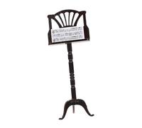 Toyvian Miniature Support Musical pour Garçon Fille Décoratif Maison de Poupée Modèle Robuste et Lisse pour Développer Intérêt Musical des Garçons et Filles