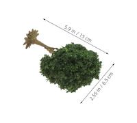 Toyvian Miniature Trees for Crafts Fake Model Trees for Dioramas Fairy Gardens Architectural Models