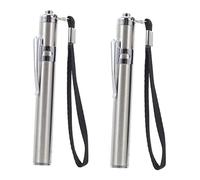 Toyvian Mireur D'œufs LED Testeur D'œufs Suspendu en Nylon Et Acier Inoxydable, Lot De 2, Lumière Pratique pour Incubation, Contrôle De Fertilité des Œufs, Usage Domestique