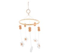 Toyvian Mobile Décoratif Floral Bohème pour Berceau Jouets Suspendus pour Chambre de Garçon Fille Accessoire de Décoration pour Couffin