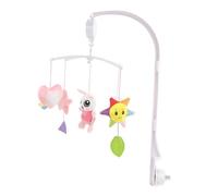 Toyvian Mobile Musical Pour Berceau Peluche Mobile Avec Lapin Rose Pour Décoration De Chambre Et Au Sommeil