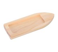 Toyvian Modèle de Bateau Bois Décoratif pour Bureau Décoration Créative pour Chambre Maquette de Voilier Rustique Bois Naturel Ornement pour Intérieur