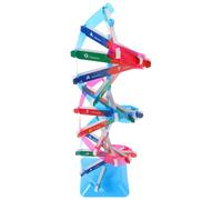 Toyvian Modèle de Double Hélice D'adn Éducatif pour Garçon et Filles, Kit Scientifique Compact, Structure Moléculaire Colorée, Outil Pédagogique pour Apprentissage en Biologie