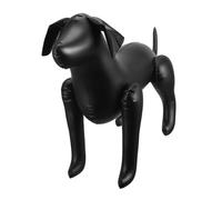 Toyvian modèle de vêtements pour Animaux de Compagnie Afficher Animal de Compagnie Dog Costume présentoir de vêtements pour Chiens de Compagnie Chien Gonflable pour la décoration PVC Black