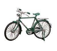 Toyvian Modèle Vélo Vintage Fer Forgé Vert Décoration Rétro et Ornement Artistique pour Bureau et Maison Sculpture Légère et Robuste pour Cadeau Fan Vélo et Décoration Noël