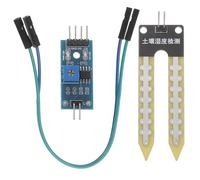 Toyvian Module de Détection Hygromètre du Sol Sortie Analogique et Numérique, Sensibilité Réglable, Compatible Intérieur/extérieur, Capteur D'humidité pour Système Couleur Aléatoire