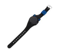 Toyvian Montre Numérique Étanche en Silicone pour Étudiants Garçon Et Filles, Montre Multifonctionnelle Sportive, Bracelet Noir Et Bleu Lumineux, Usage Extérieur Et Scolaire, Taille Unique