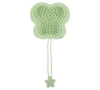Toyvian Moufles de Bain en Silicone pour Animaux de Compagnie Vert 34X14X35 CM Brosse Double Face Massage et Nettoyage Anti-Mue pour Chats Chiens et Chiots Outil de Toilettage et