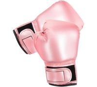 Toyvian Moufles de Boxe Garçon et Filles Kickboxing 4 Oz, Cuir PU, | Rembourrage Mousse Injectée, Paume Respirante, Poignet Élargi, pour Paquet et Cours D'arts Martiaux