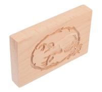 Toyvian Moule à Biscuits de Type Presse Renne en Bois Réutilisable