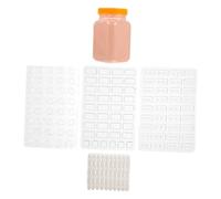 Toyvian Moule à Briques Miniatures Bricolage pour Table De Sable Garçon Et Filles Compact Kit 4 Moules Poudre Brique Rouge Création Paysage DIY