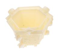 Toyvian Moule à Fleurs Béton Européen de Modèle de Pot de Fleurs Moule pour Jardin et Décoration de Bonsai Facile à Démouler Nettoyer pour Créer des Jardinières Élégantes