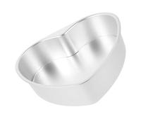 Toyvian Moule à Gâteau Cœur Antiadhésif avec Fond Amovible Moule à Cuisson Intérieur pour Desserts DIY et Fêtes