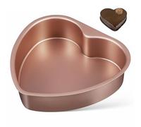 Toyvian Moule à Gâteau Préparation de Mousses en Alliage D'aluminium de Cœur Base Multifonction Pâtisserie