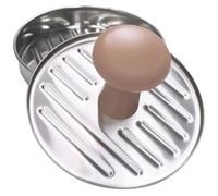 Toyvian Moule à Pâtés Rond en Acier Inoxydable 304 Presse à Hamburgers Réglable Design Rationnel Extraction Complète Cuisine et Fêtes en Famille ou Entre Amis